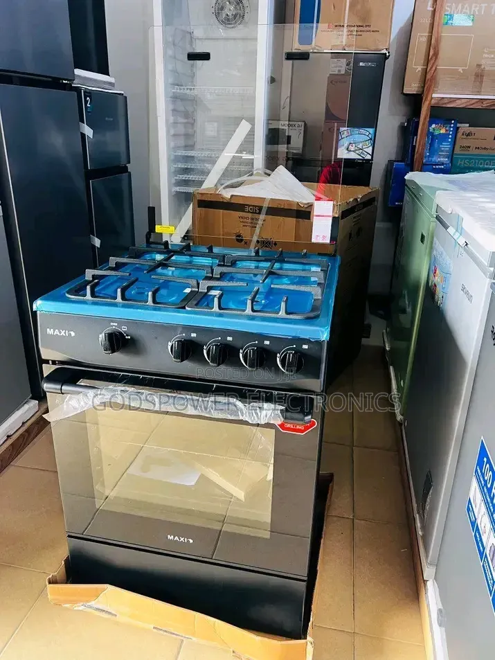 Maxi 60×60 4 Burners Gas Cooker With Grill