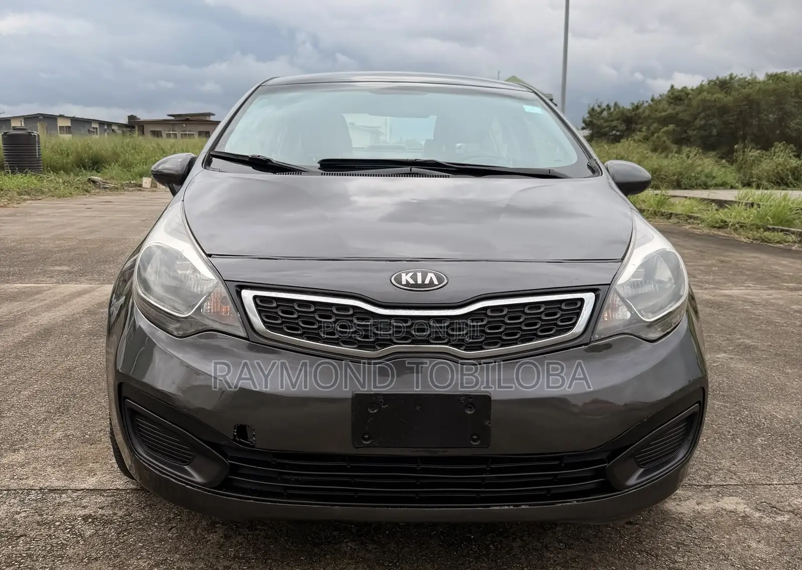 Kia Rio 2014 Gray