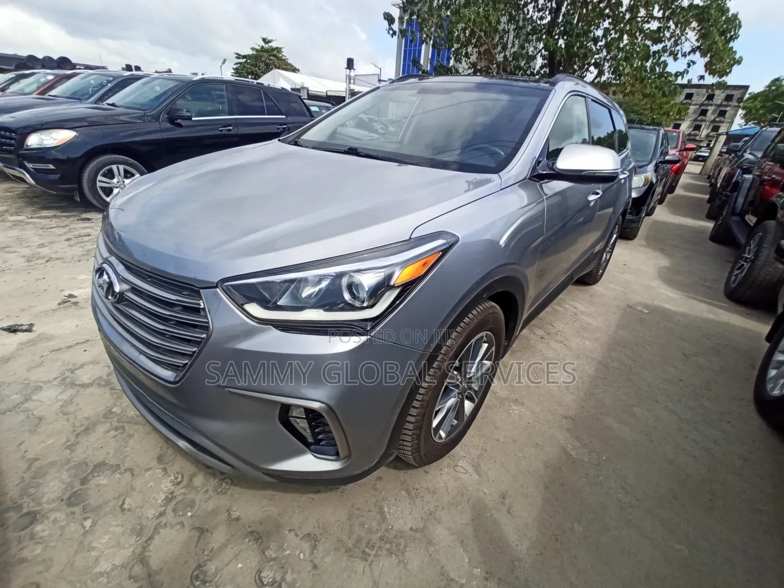 Hyundai Santa Fe SE AWD 2017 Silver