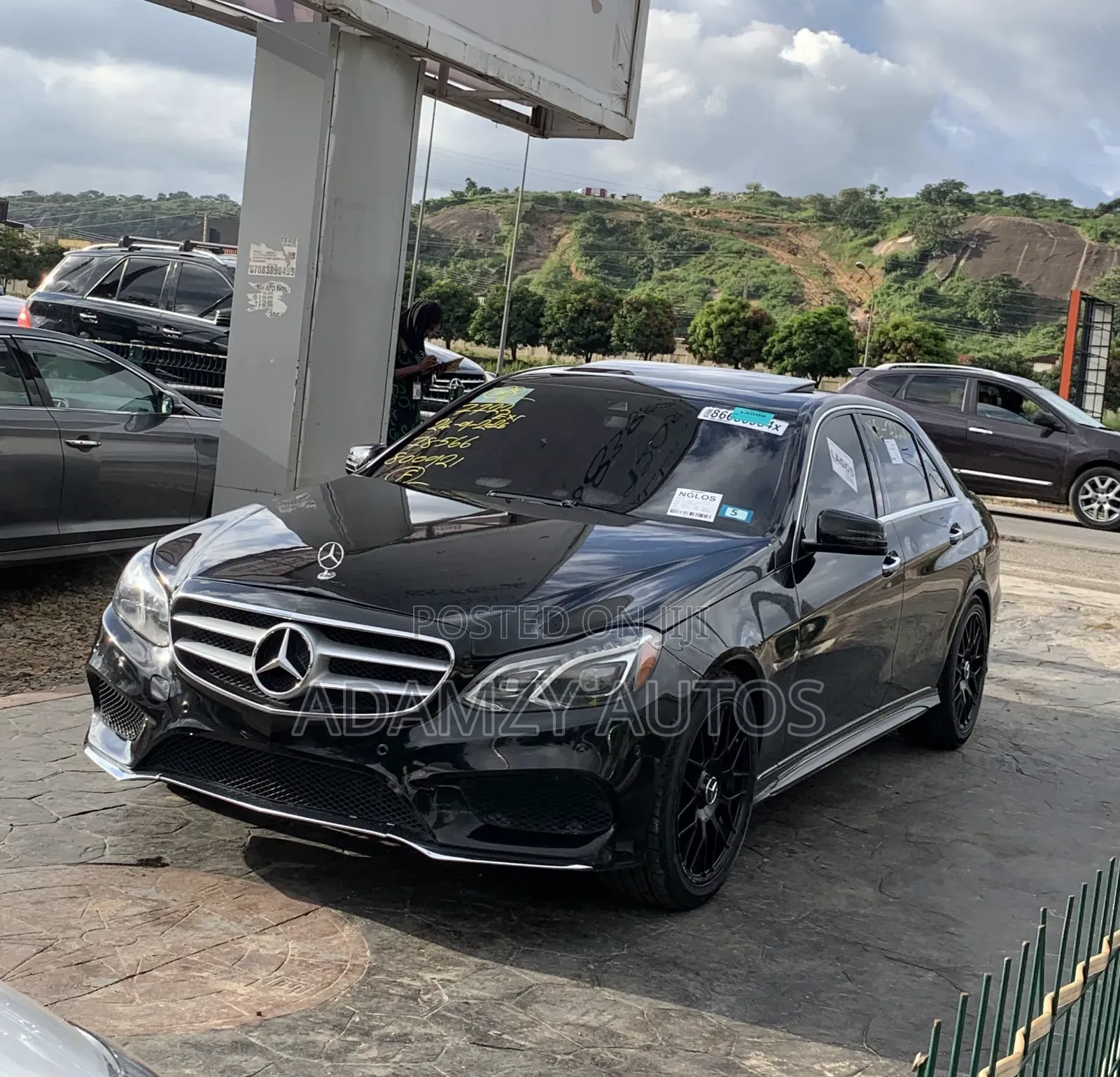 Mercedes-Benz E350 2014 Black