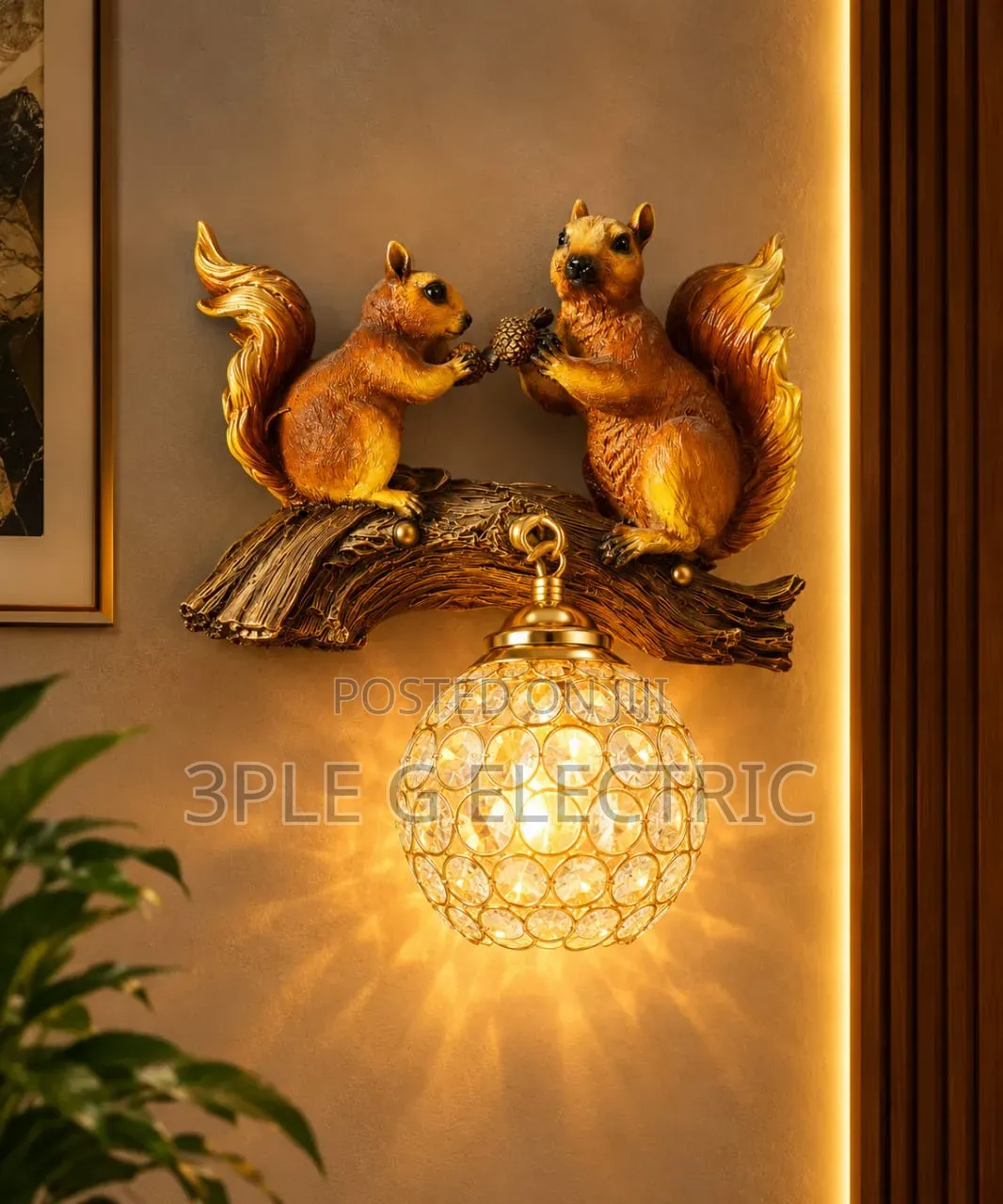 Fancy Animal Wall Light for Luxury Apartments and Mansions