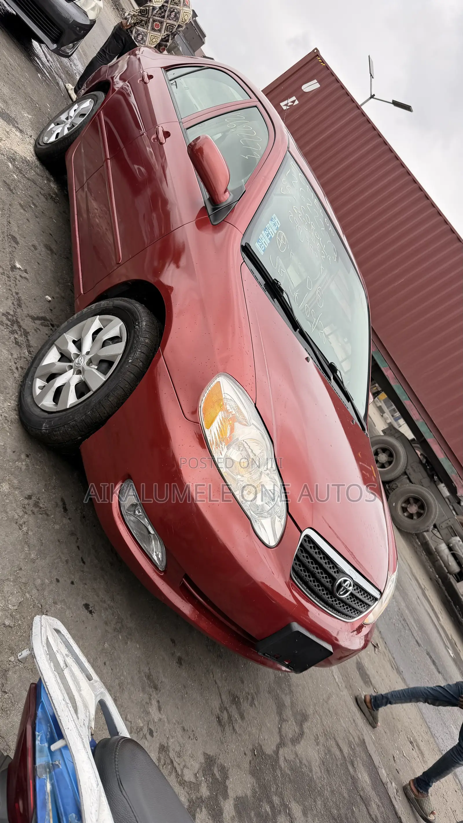Toyota Corolla LE 2007 Burgundy