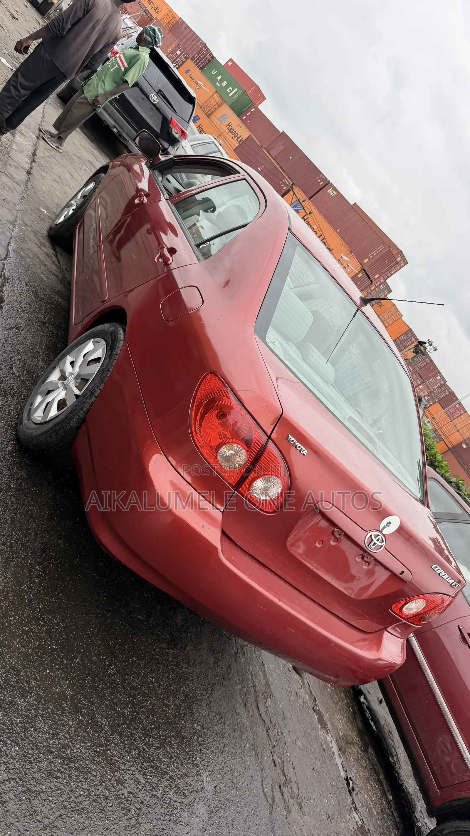Toyota Corolla LE 2007 Burgundy