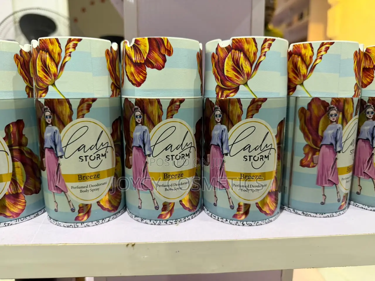 Lady Storm Breeze Perfumed Deodorant Body Spray