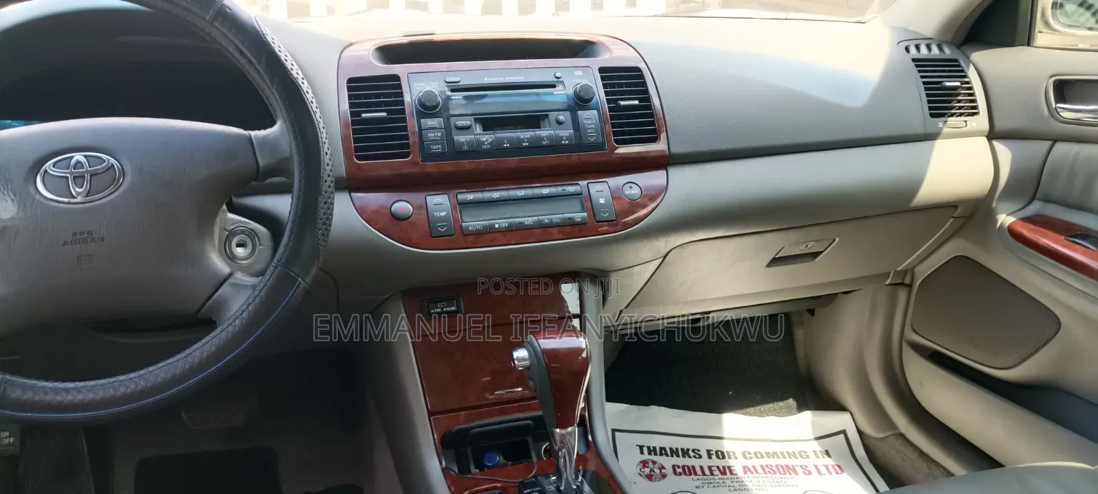 Toyota Camry XLE 4dr Sedan (2.4L 4cyl 4A) 2003 Silver