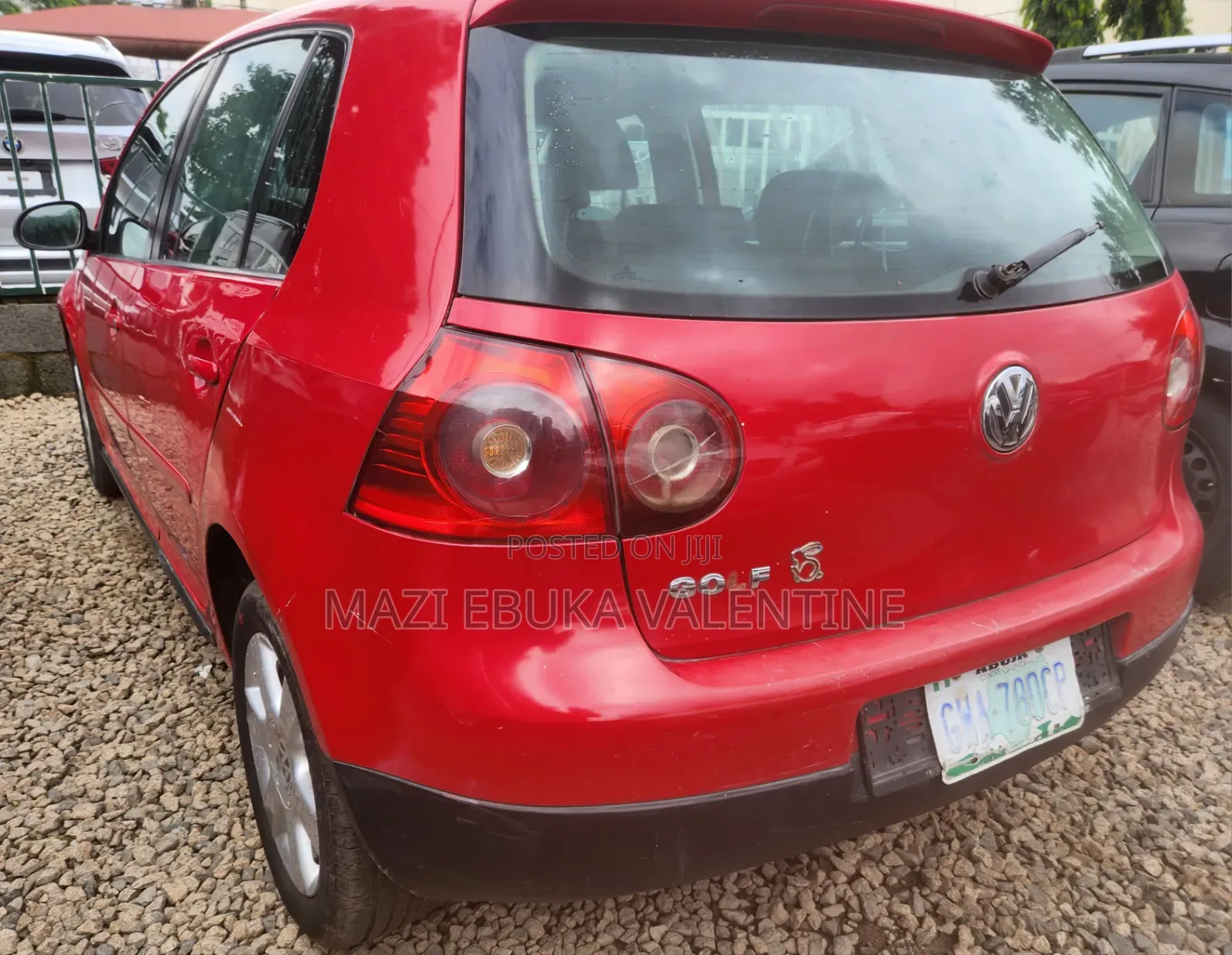 Volkswagen Golf 2008 Red