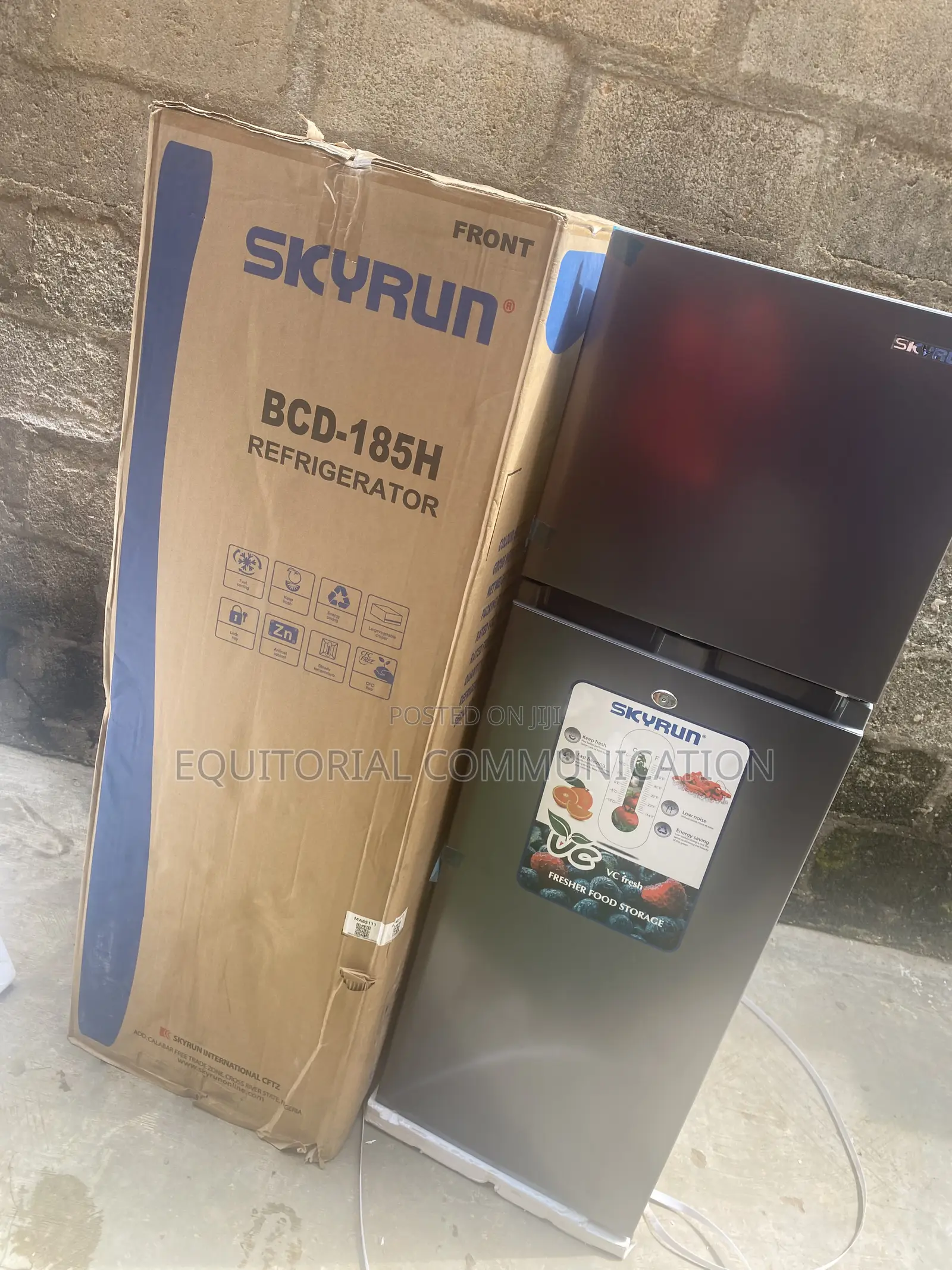 Skyrun 180l BCD-185h Home Refrigerator