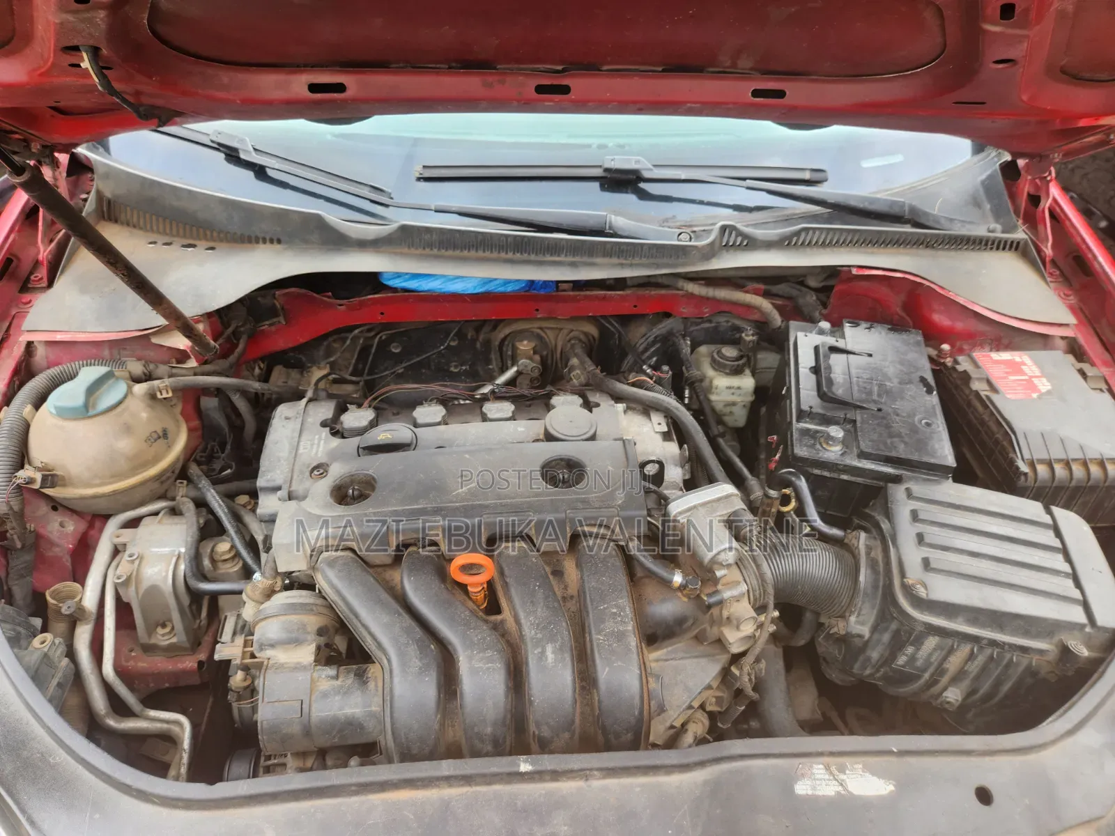 Volkswagen Golf 2008 Red