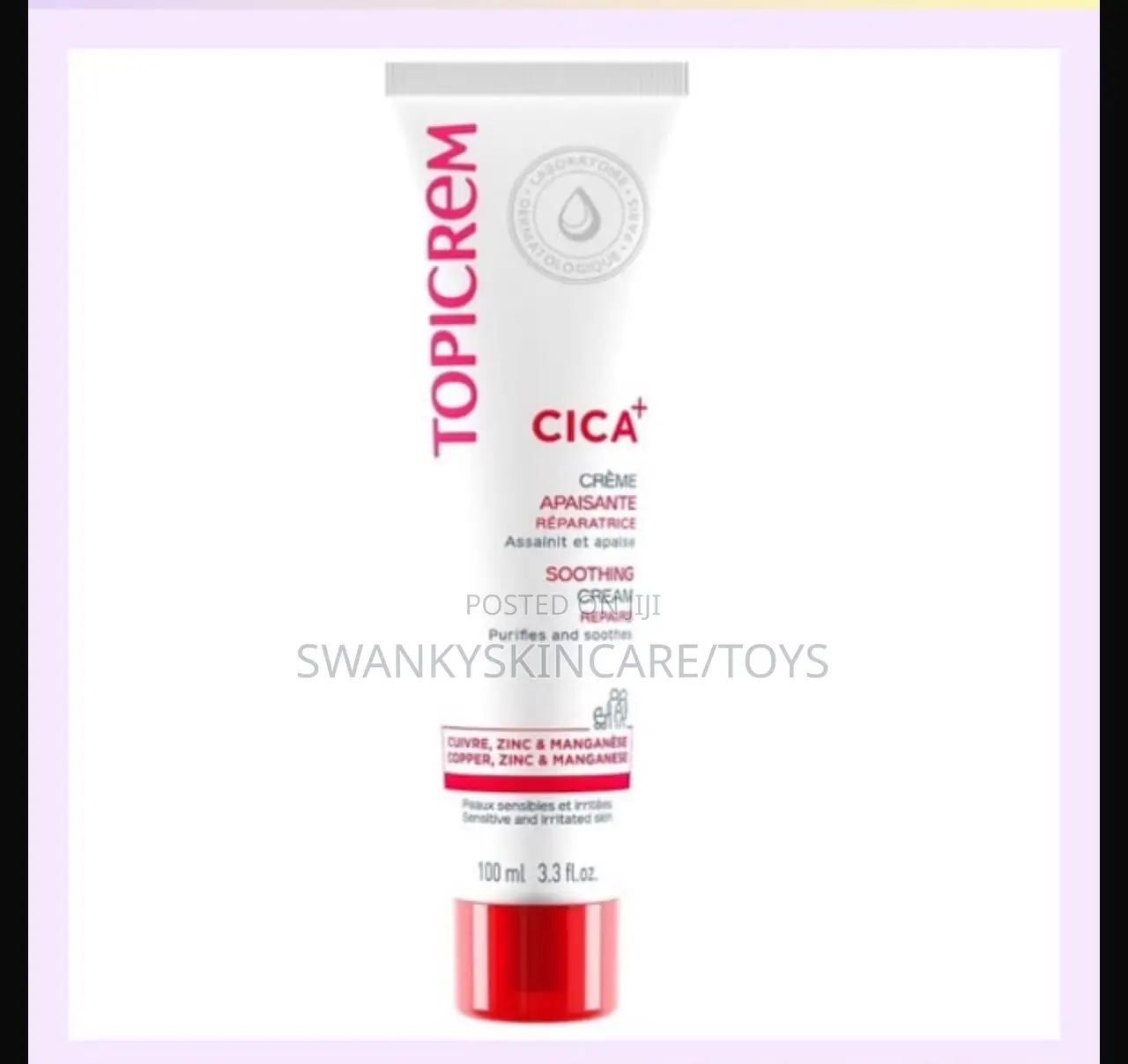Topicrem Soothing Cica Cream