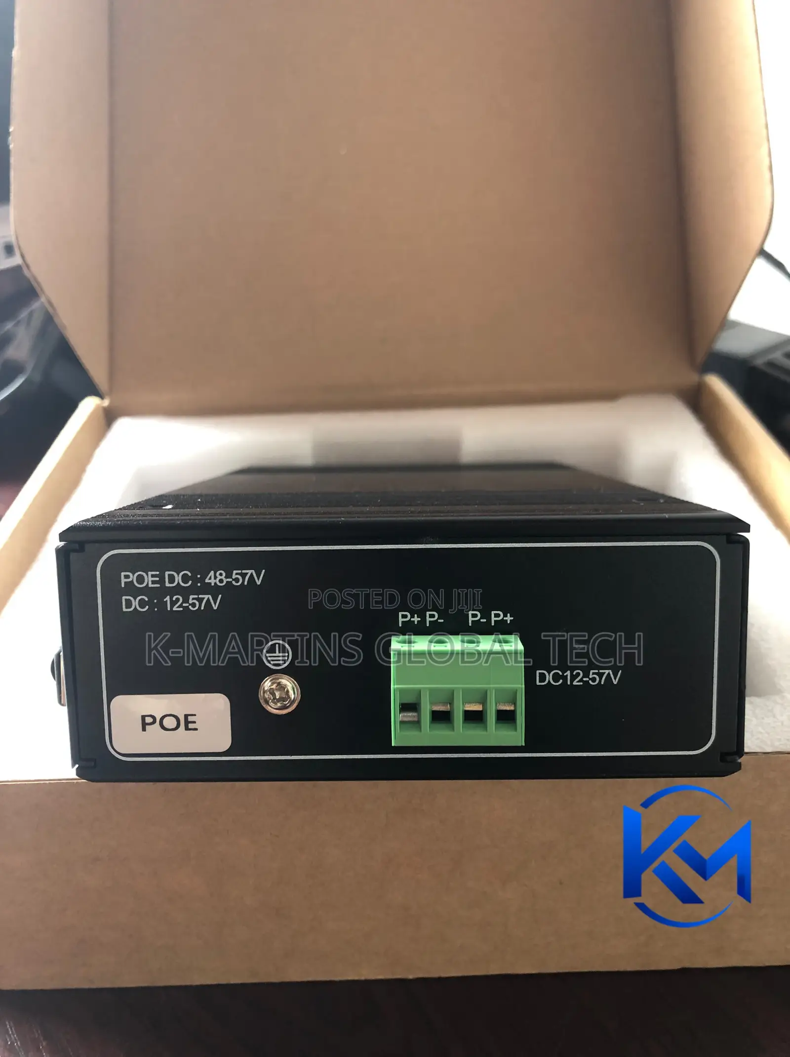 8 Port Industrial Gigabit PoE Switch Ethernet Network Switch 2 SFP
