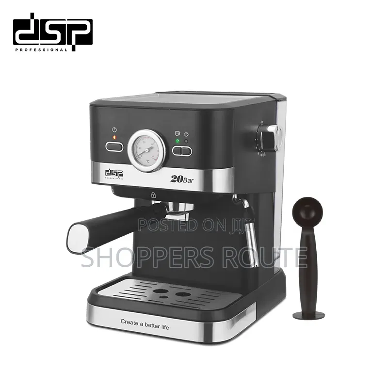 DSP Stainless Steel Coffee Machine Espresso 1.5L
