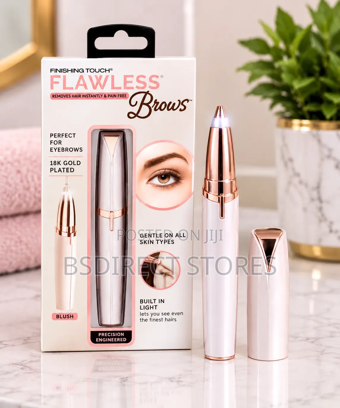 JML BLUSH Finishing Touch Flawless Perfect Painless Brows
