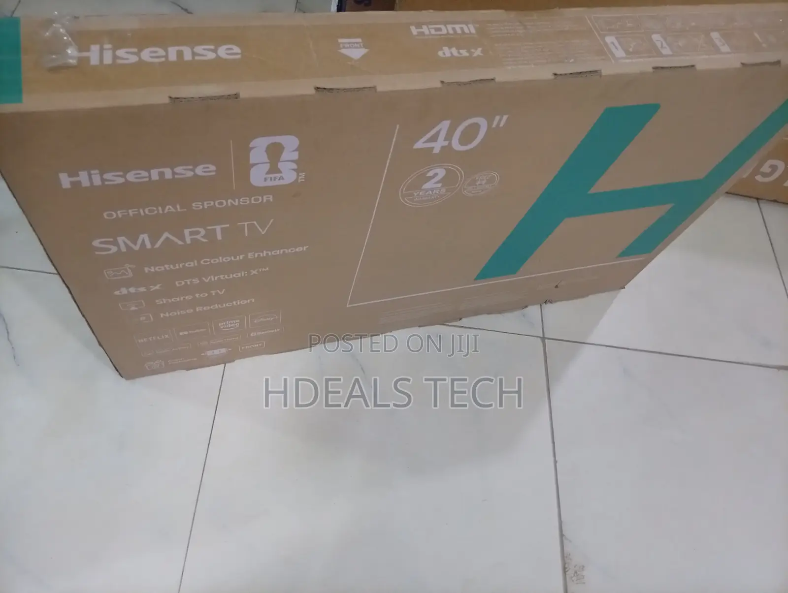 Hisense 40-Inch Smart TV – Full HD LED Screen With Vibrant Colors