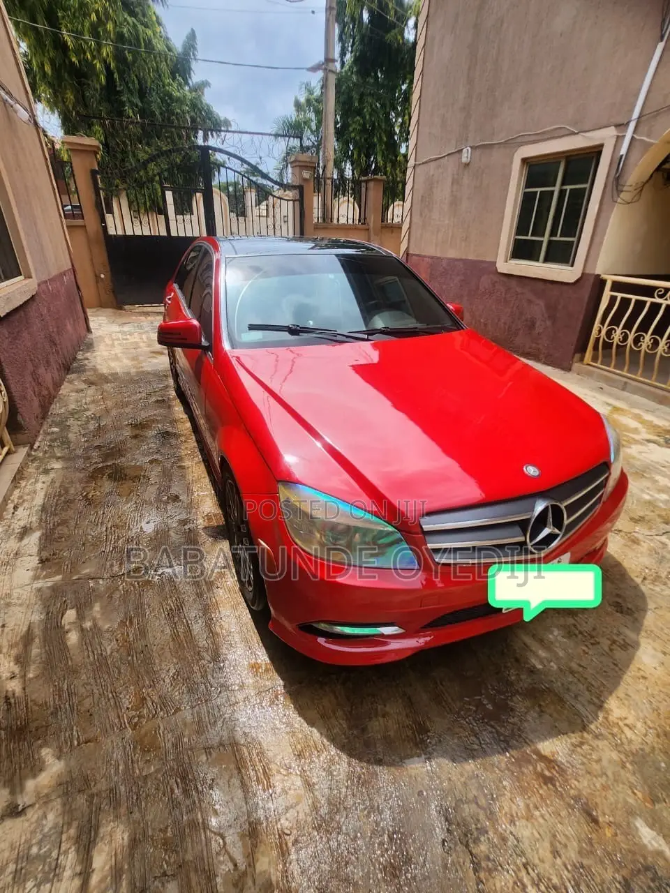 Mercedes-Benz C300 Luxury 4Matic Sedan AWD (3.0L 6cyl 7A) 2010 Red