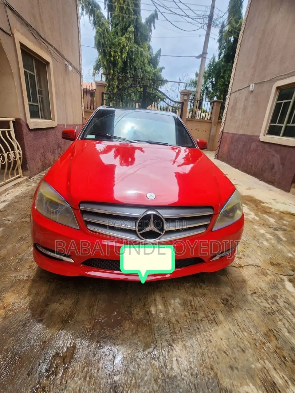 Mercedes-Benz C300 Luxury 4Matic Sedan AWD (3.0L 6cyl 7A) 2010 Red