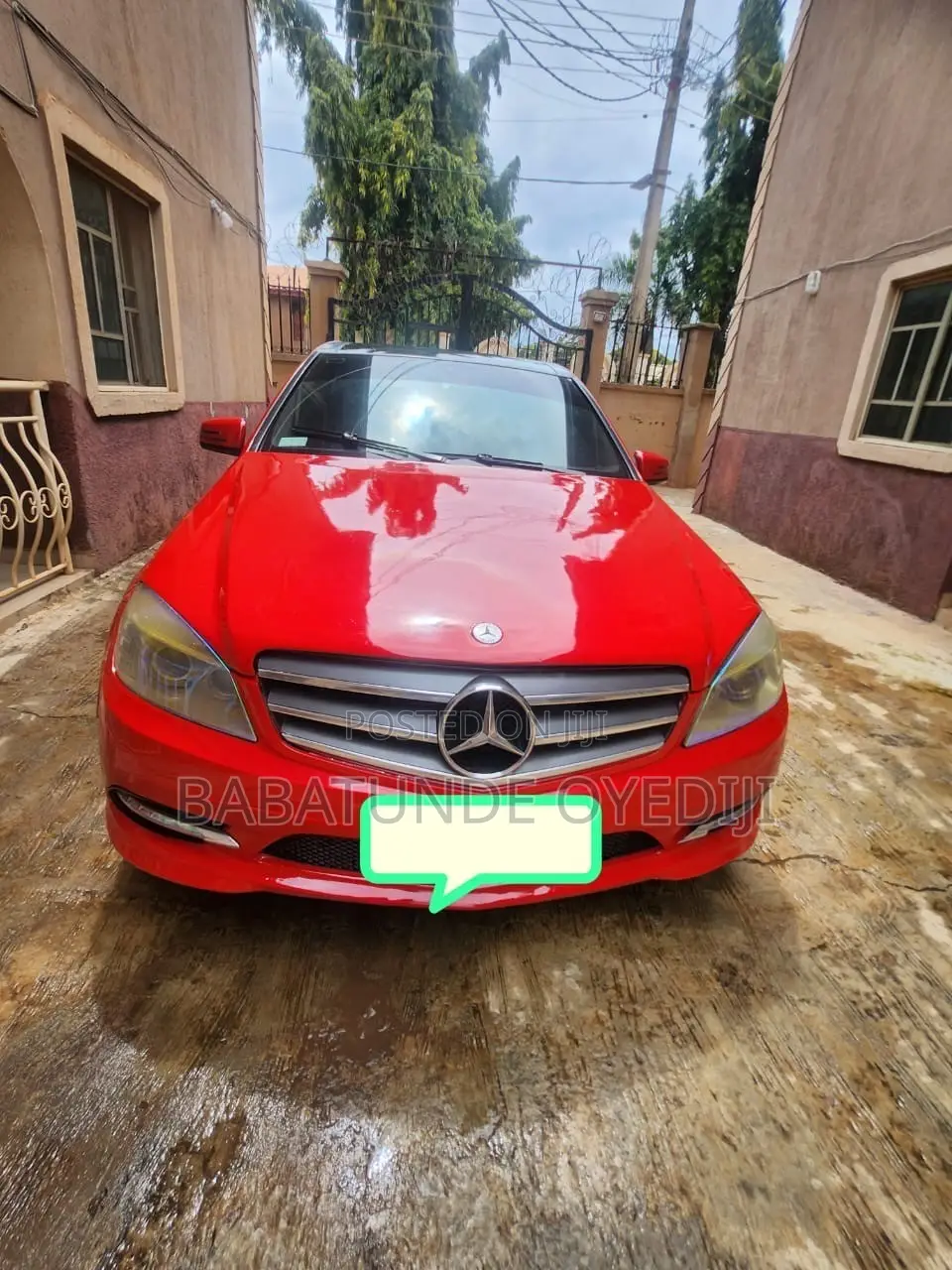 Mercedes-Benz C300 Luxury 4Matic Sedan AWD (3.0L 6cyl 7A) 2010 Red