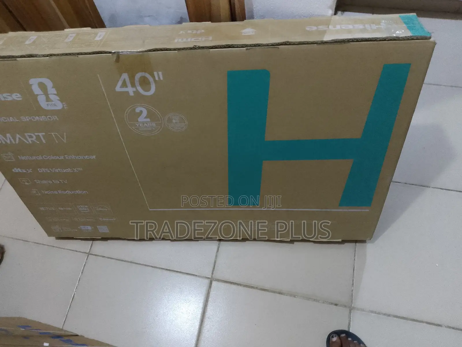 Hisense 40A4S Smart LED Television – 40′′ Home Viewing