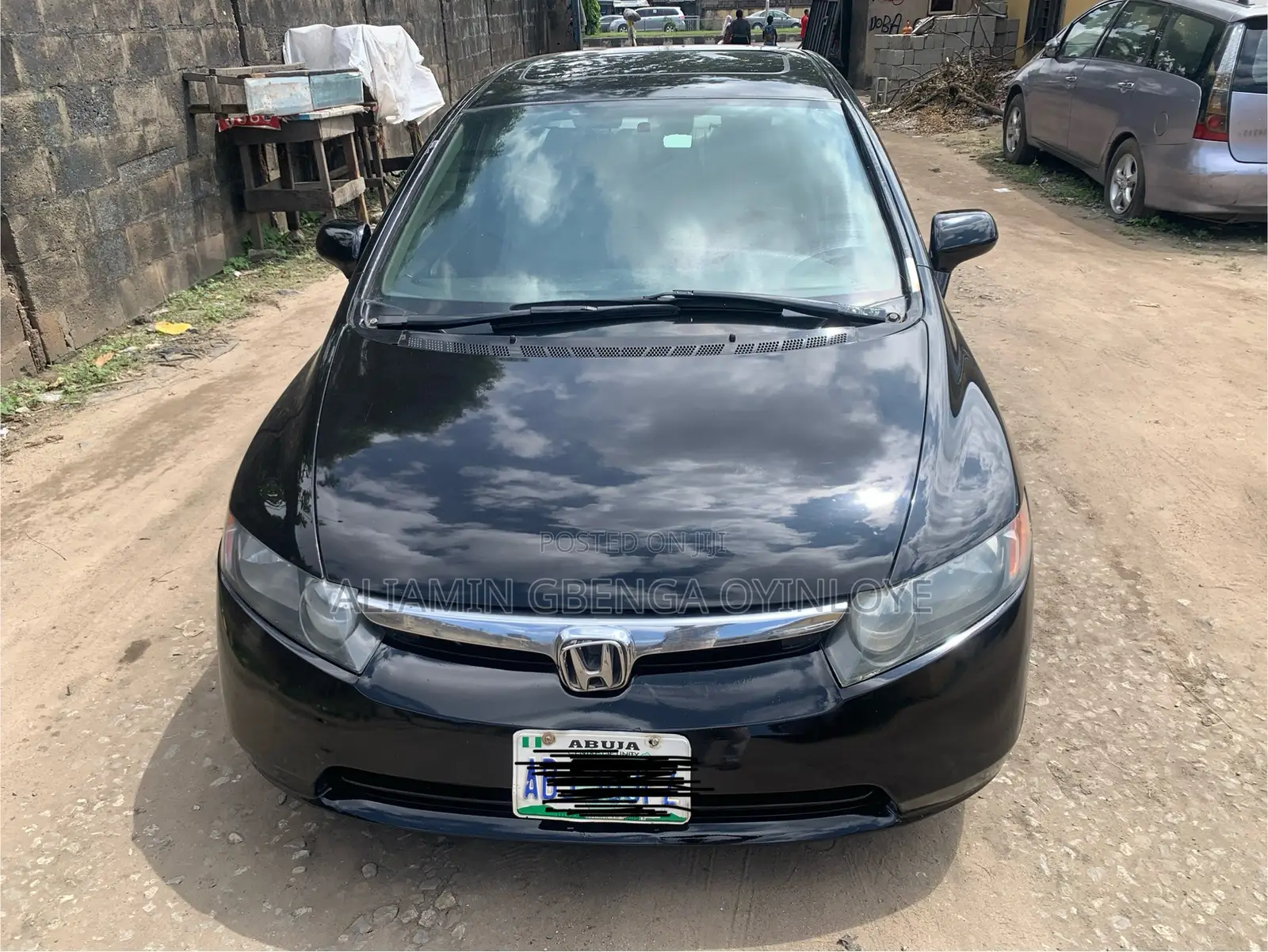 Honda Civic 1.8 Sedan EX Automatic 2007 Black