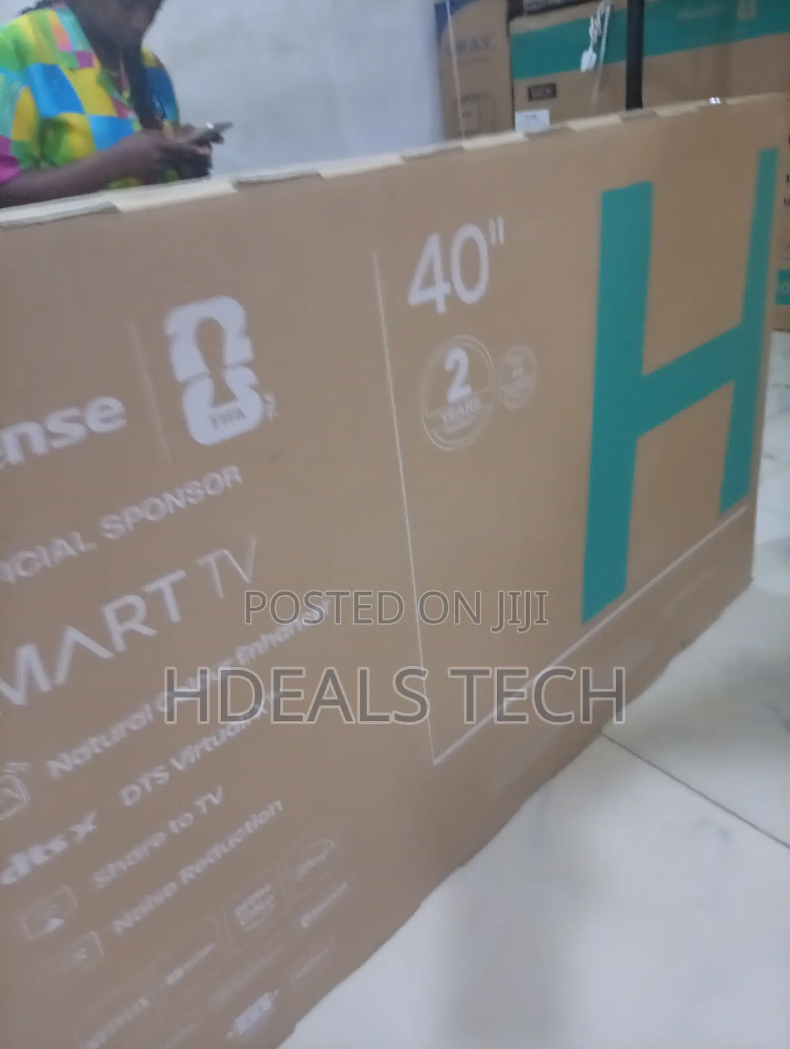Hisense 40-Inch Full HD Smart TV – Crystal-Clear Images