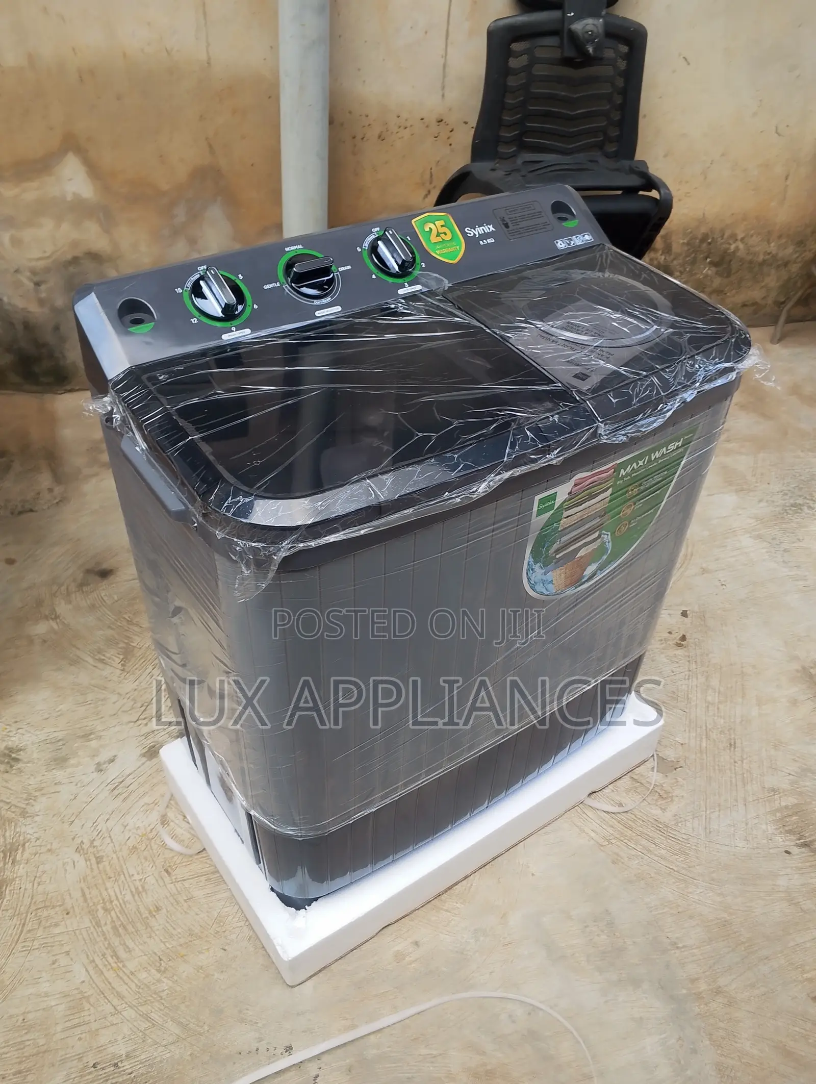 Syinix 8.5kg Twin Tub Automatic Washer