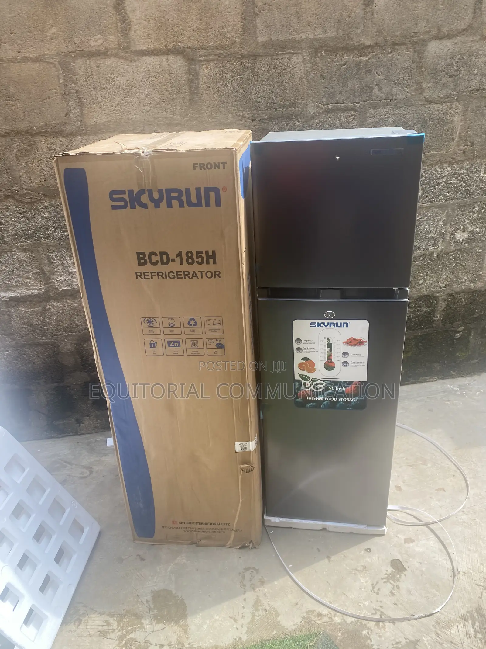Skyrun 180l BCD-185h Household Fridge