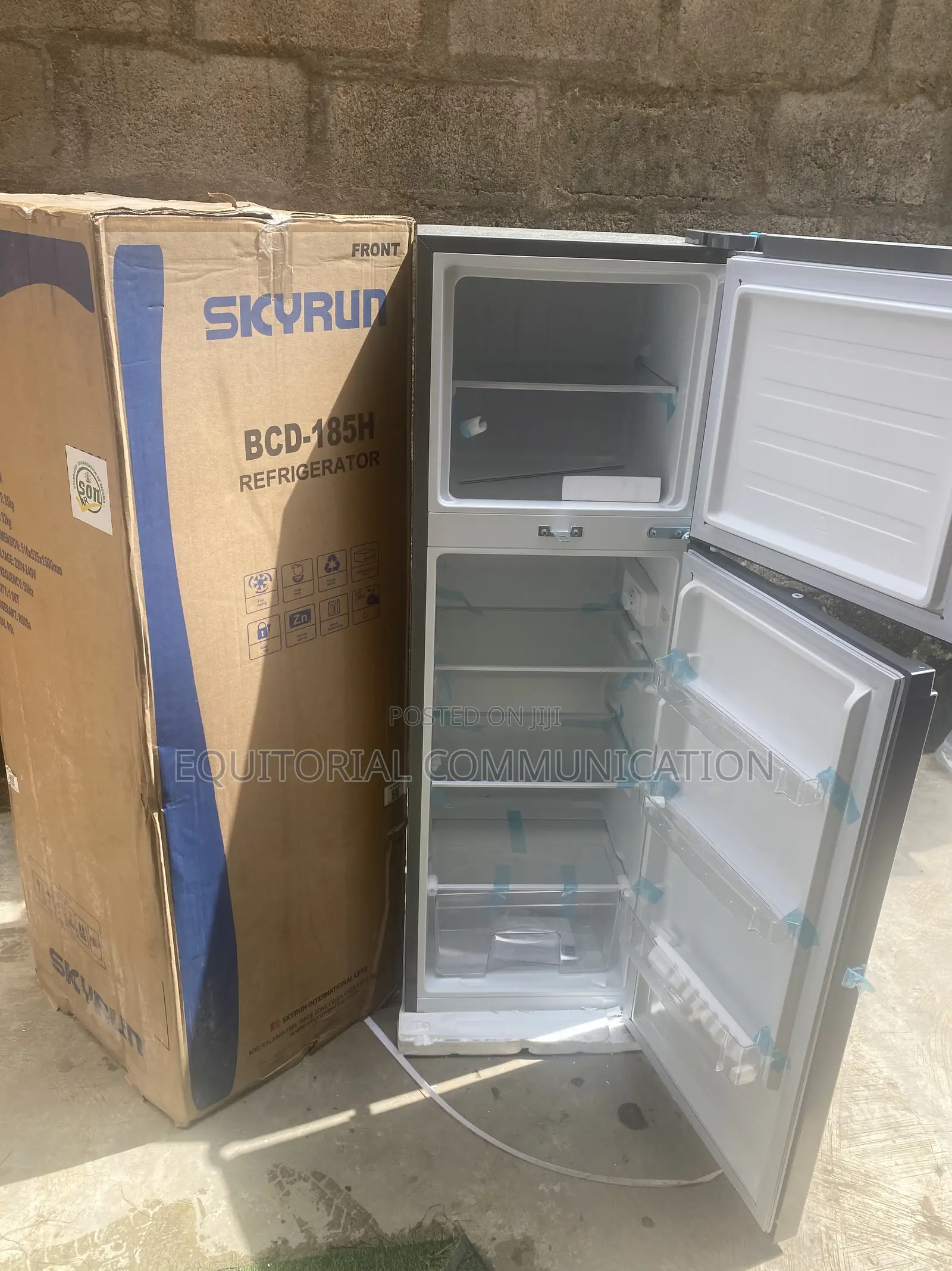 Skyrun 180l BCD-185h Household Fridge