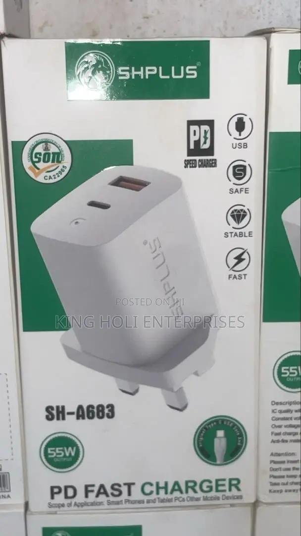 Shplus Sh-A683 55w Pd Fast Charger