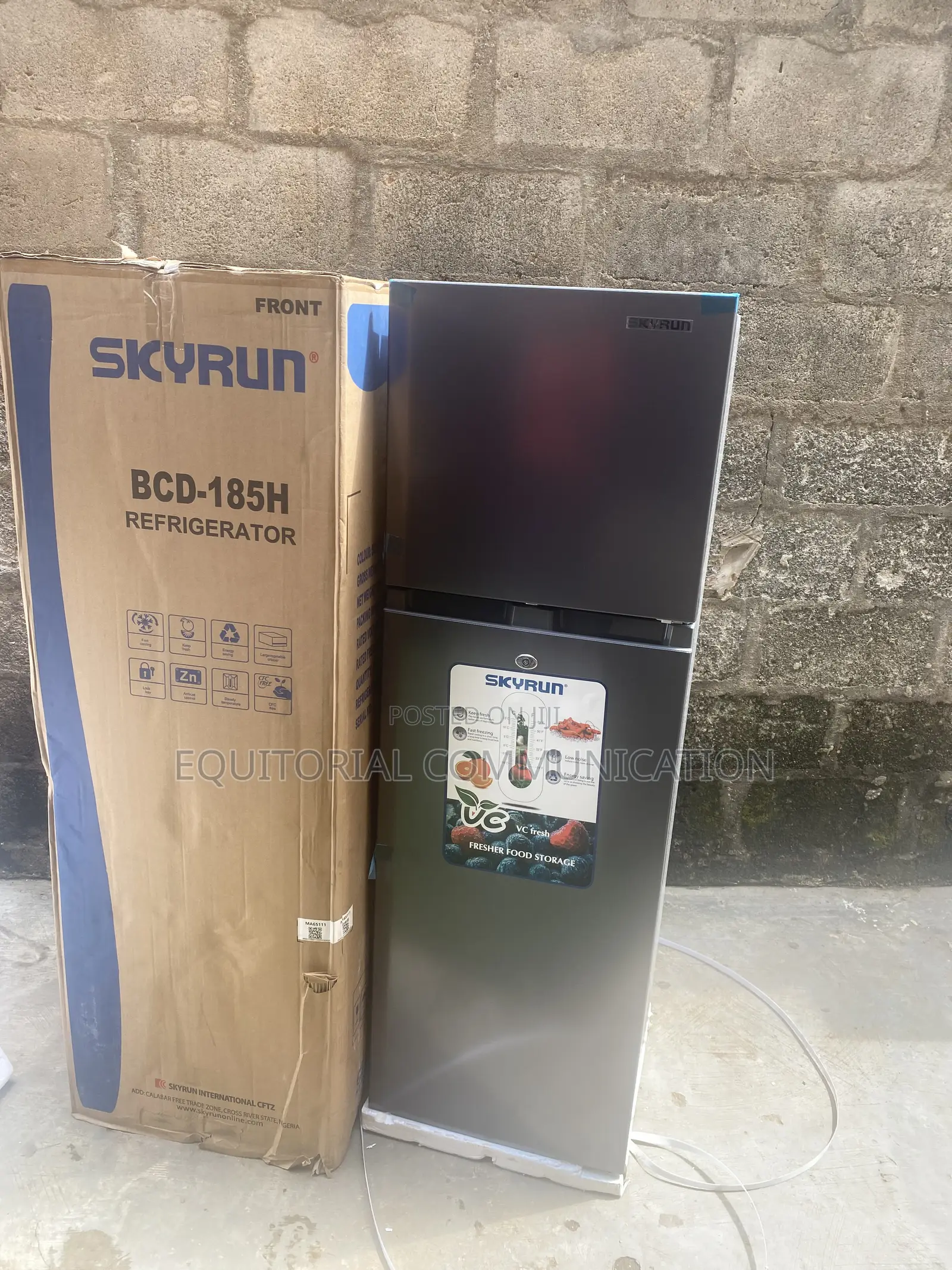 SKYRUN BCD-185H 180L Fresh Food Refrigerator