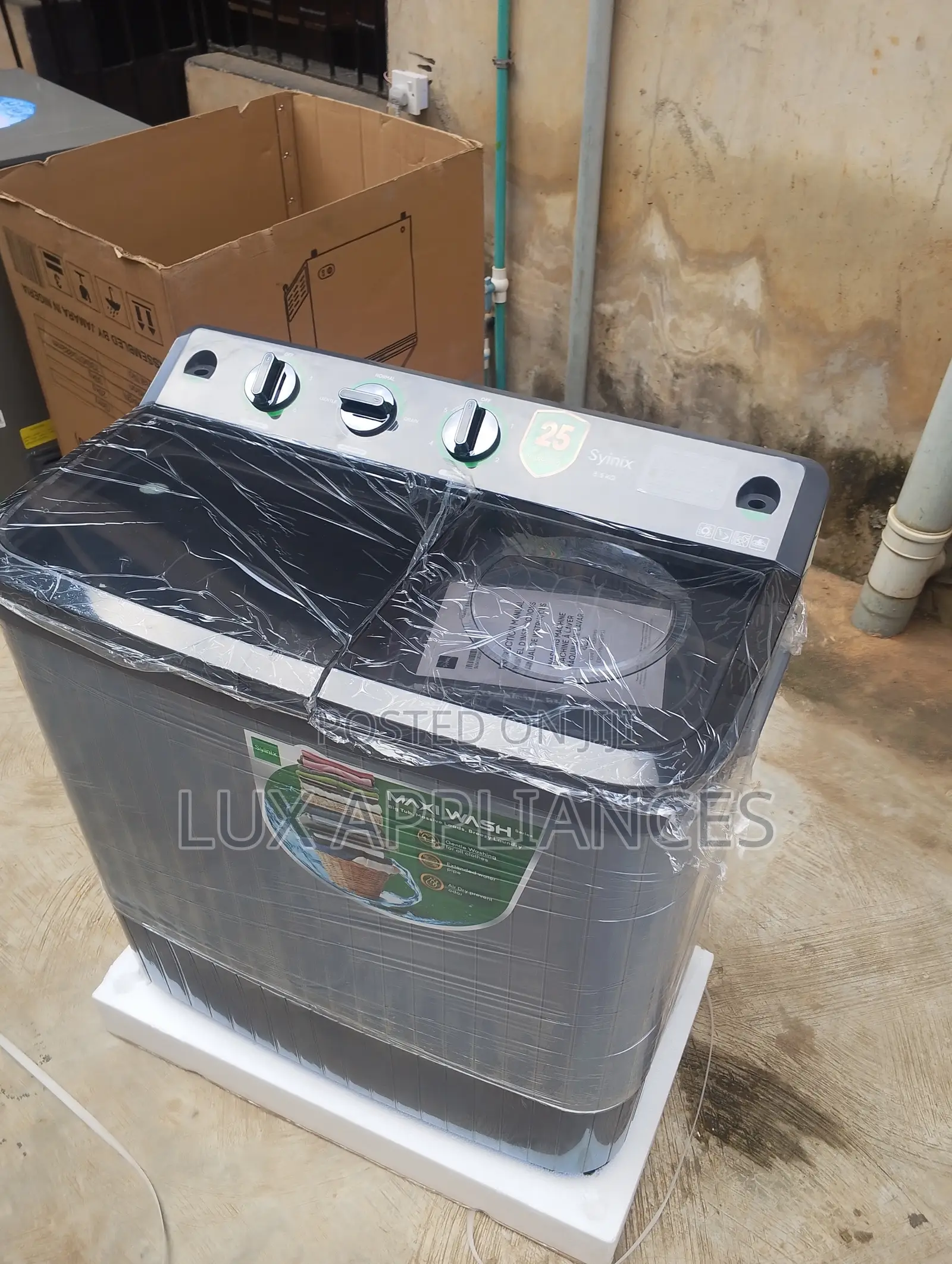 Syinix 8.5kg Twin Tub Washer for Everyday Laundry