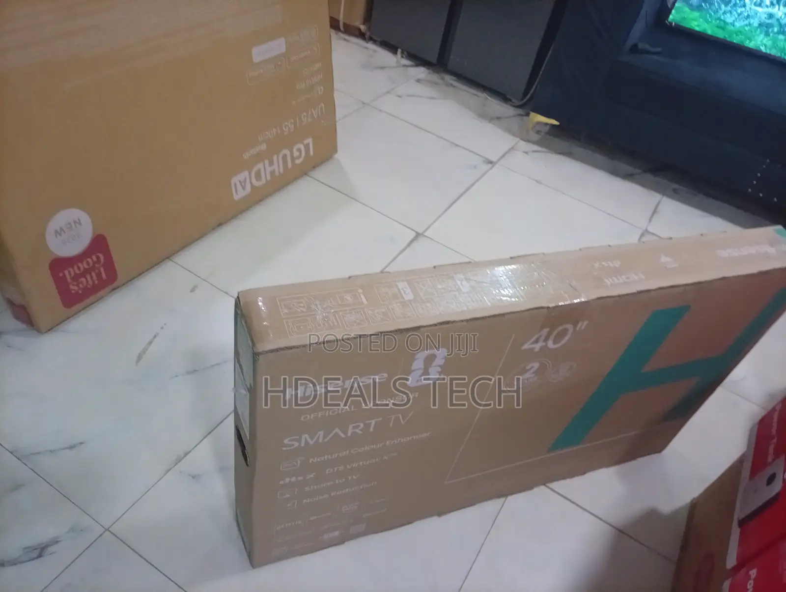 Hisense 40-Inch Full HD LED Smart TV – Premium-Looking Slim Design,
