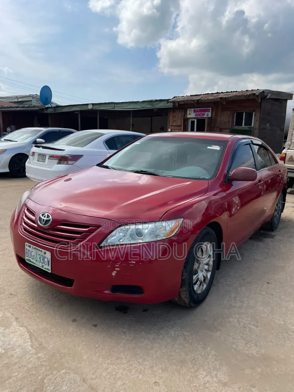 Toyota Camry 2008 Red