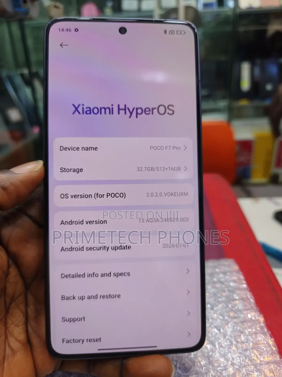 Xiaomi Poco F7 Pro 512 GB Black