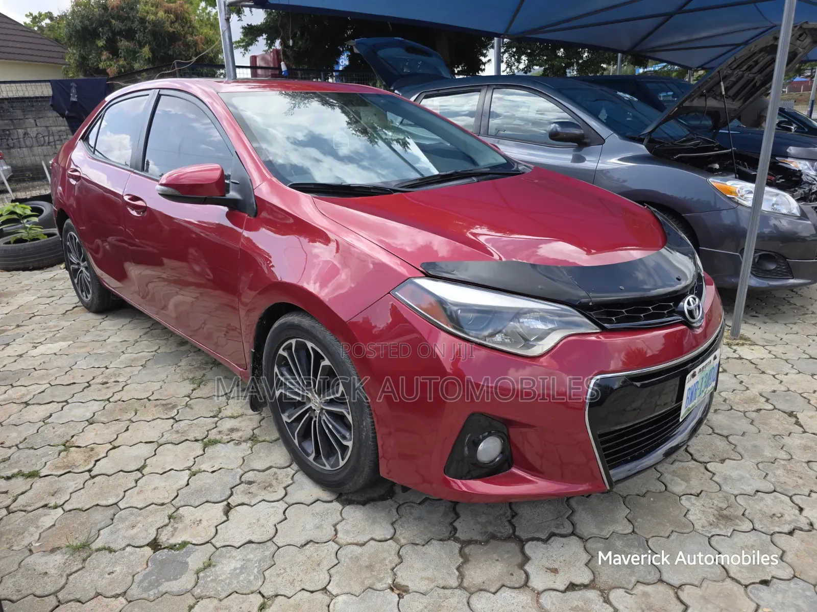 Toyota Corolla S Premium 4dr Sedan (1.8L 4cyl CVT) 2015 Red
