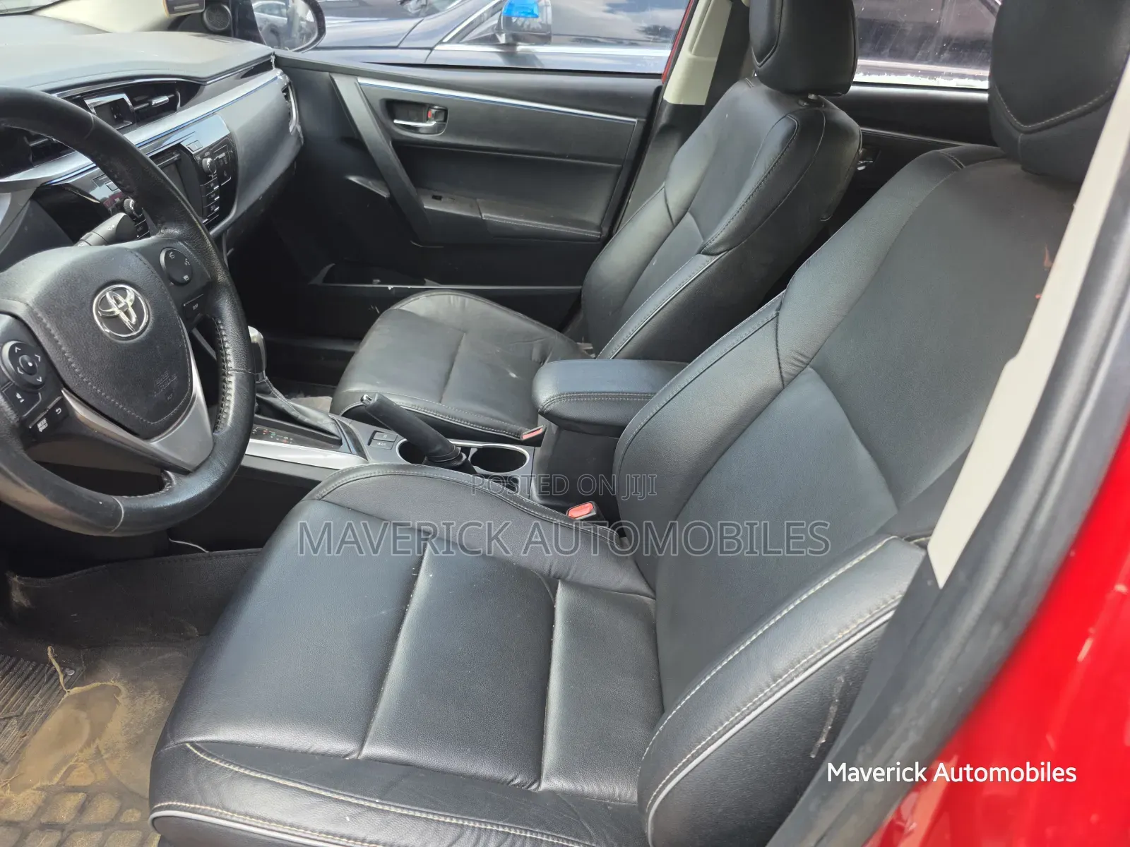 Toyota Corolla S Premium 4dr Sedan (1.8L 4cyl CVT) 2015 Red