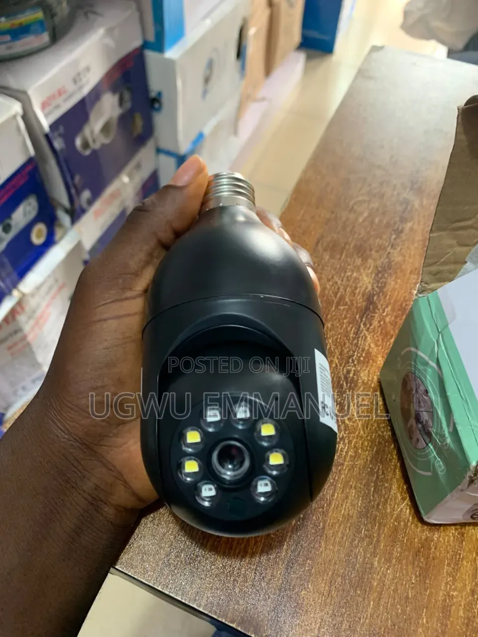 Spy Bulb CCTV Camera