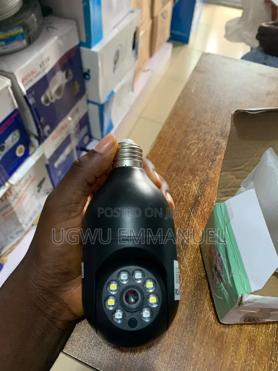 Spy Bulb CCTV Camera