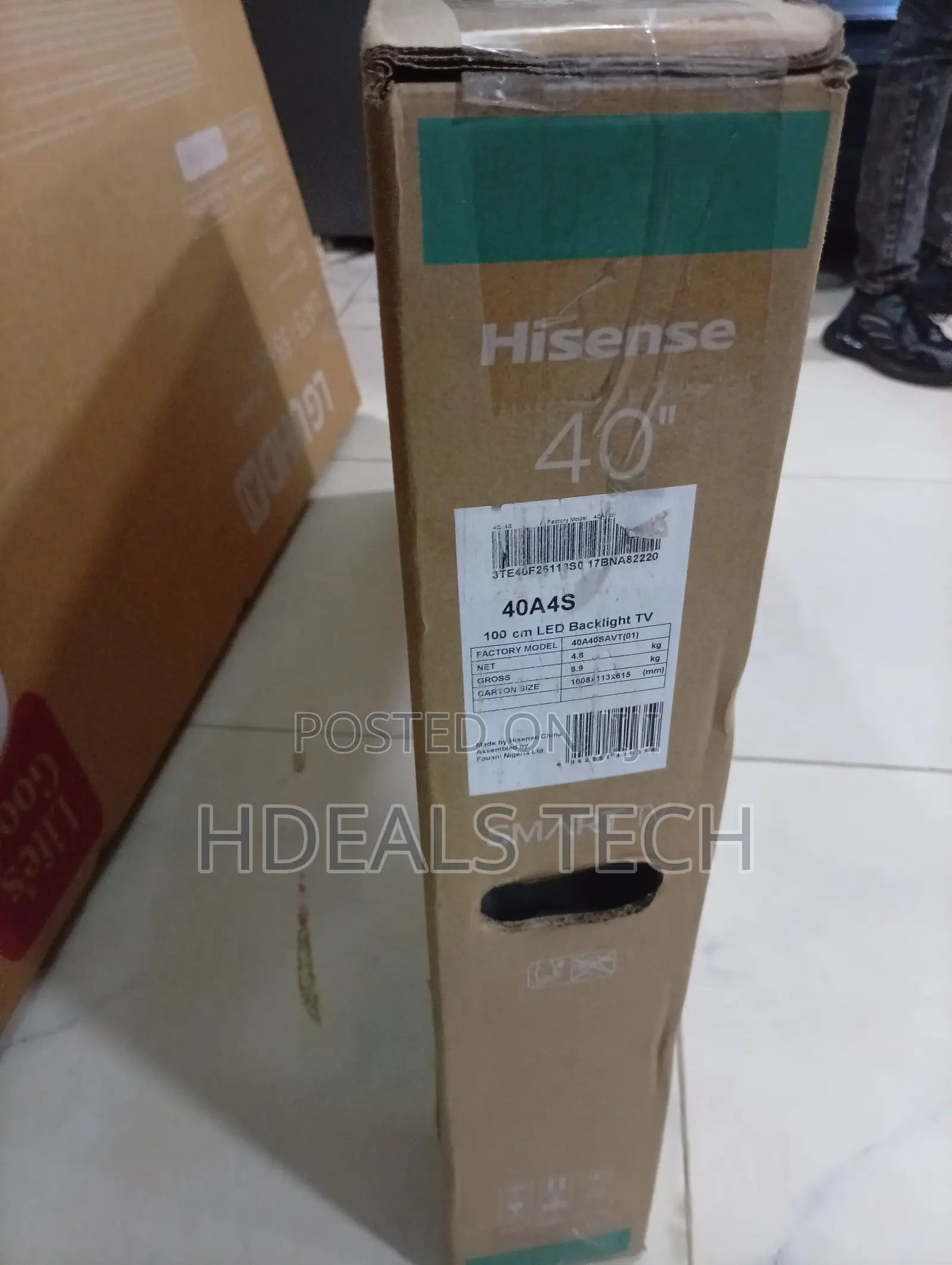 Hisense 40-Inch Smart LED Television – Enjoy Movies