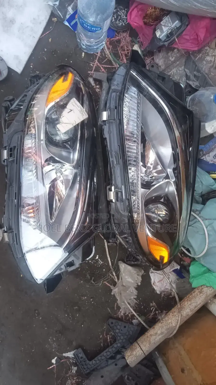 GLE350 2017 Headlight Bumper and Grill