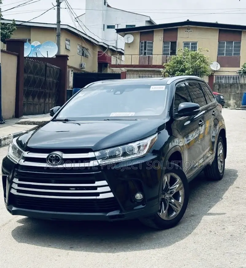 Toyota Highlander Limited 4x4 V6 (3.5L 6cyl 8A) 2018 Black
