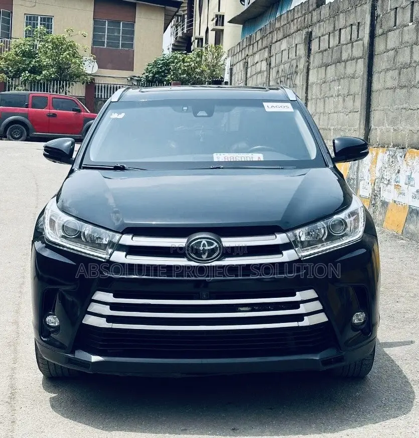 Toyota Highlander Limited 4x4 V6 (3.5L 6cyl 8A) 2018 Black