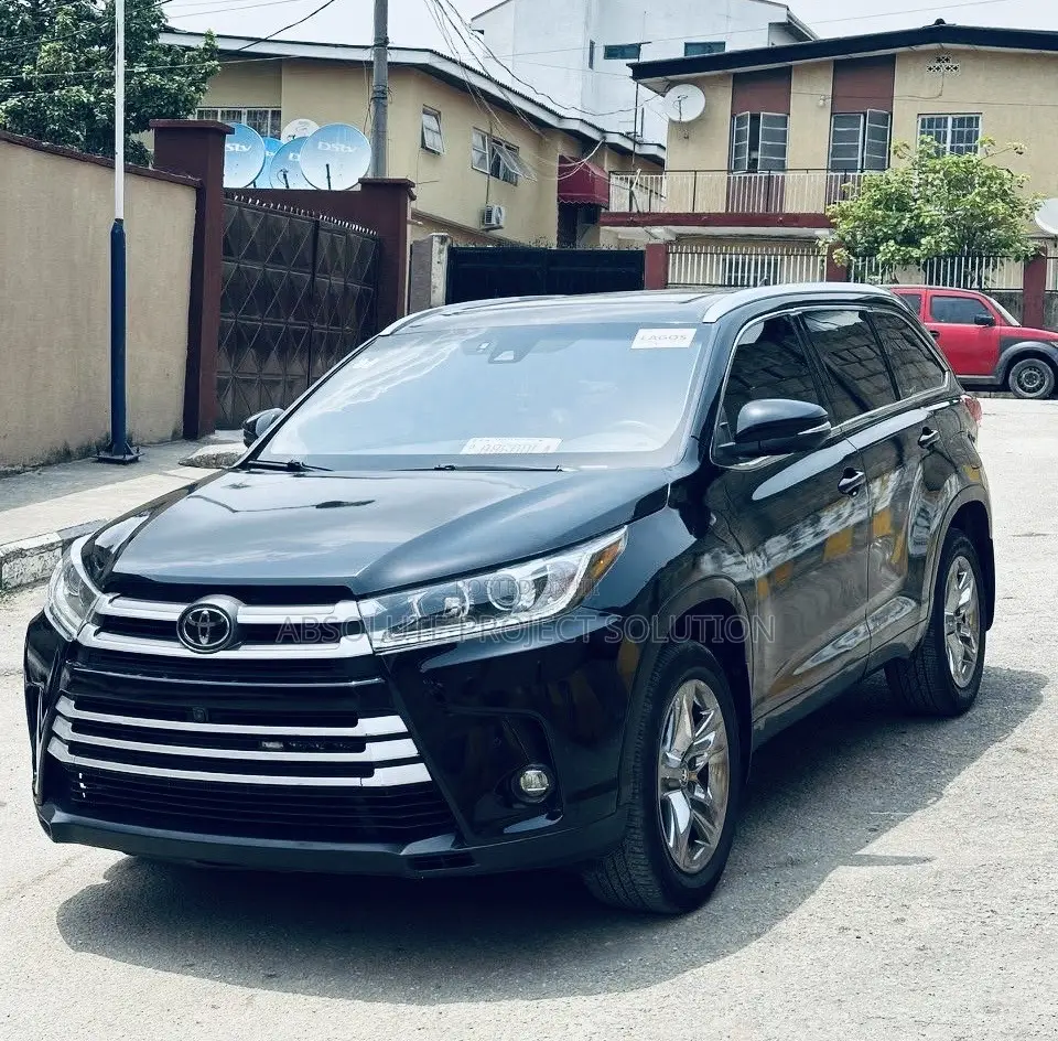 Toyota Highlander Limited 4x4 V6 (3.5L 6cyl 8A) 2018 Black