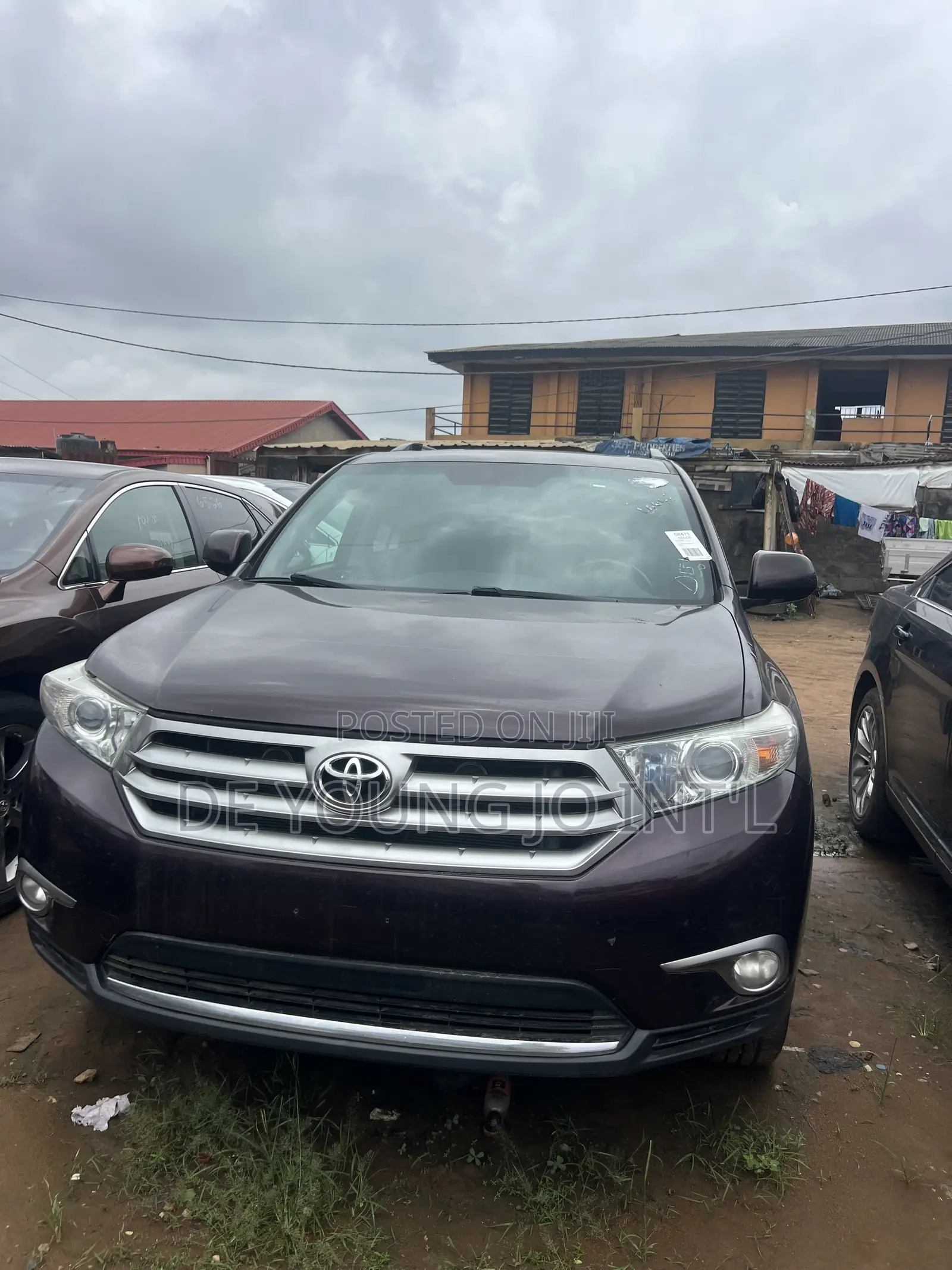 Toyota Highlander Limited 2011 Burgundy