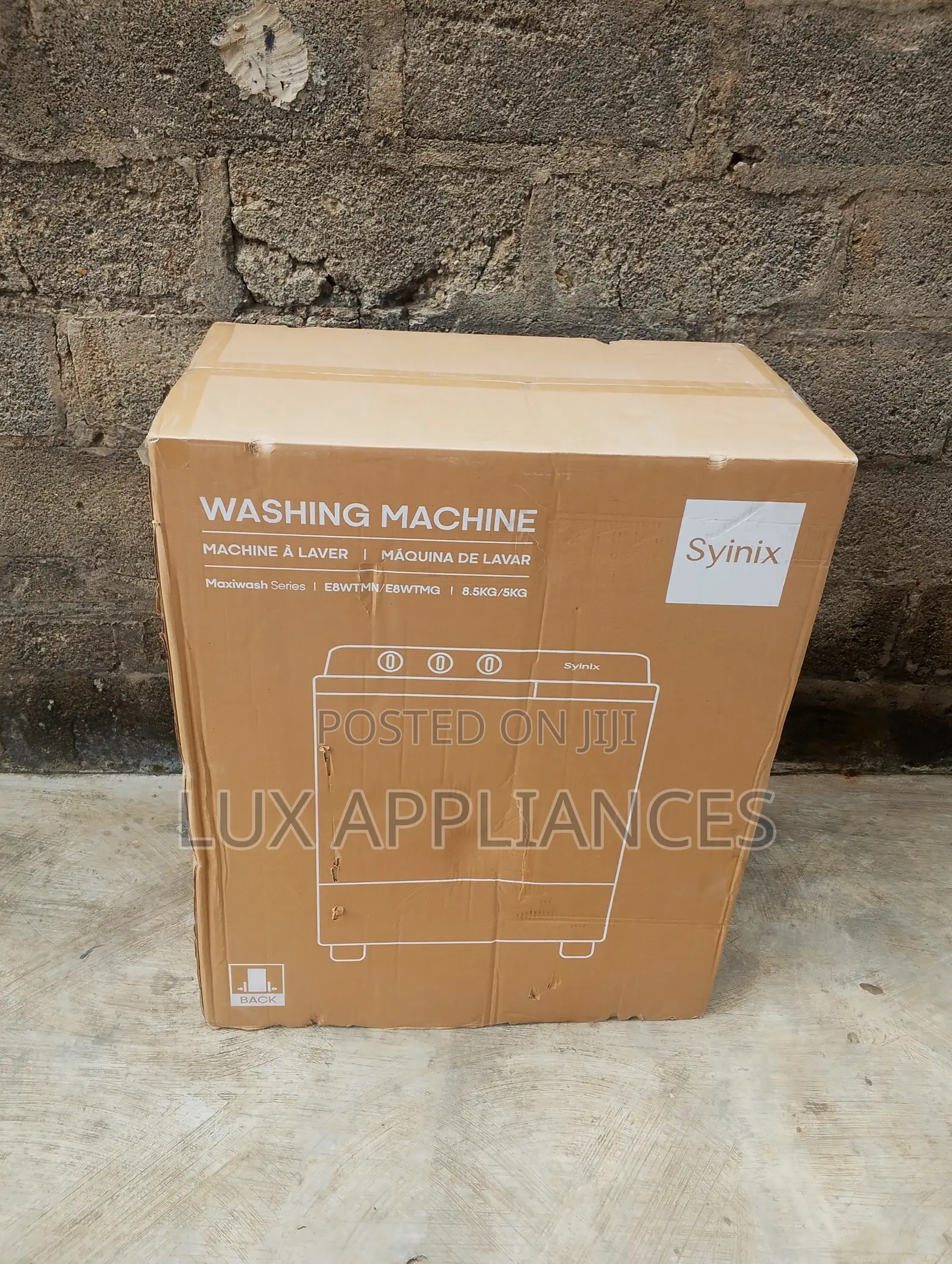 Syinix 8.5kg Twin Tub Washer for Heavy Laundry Loads