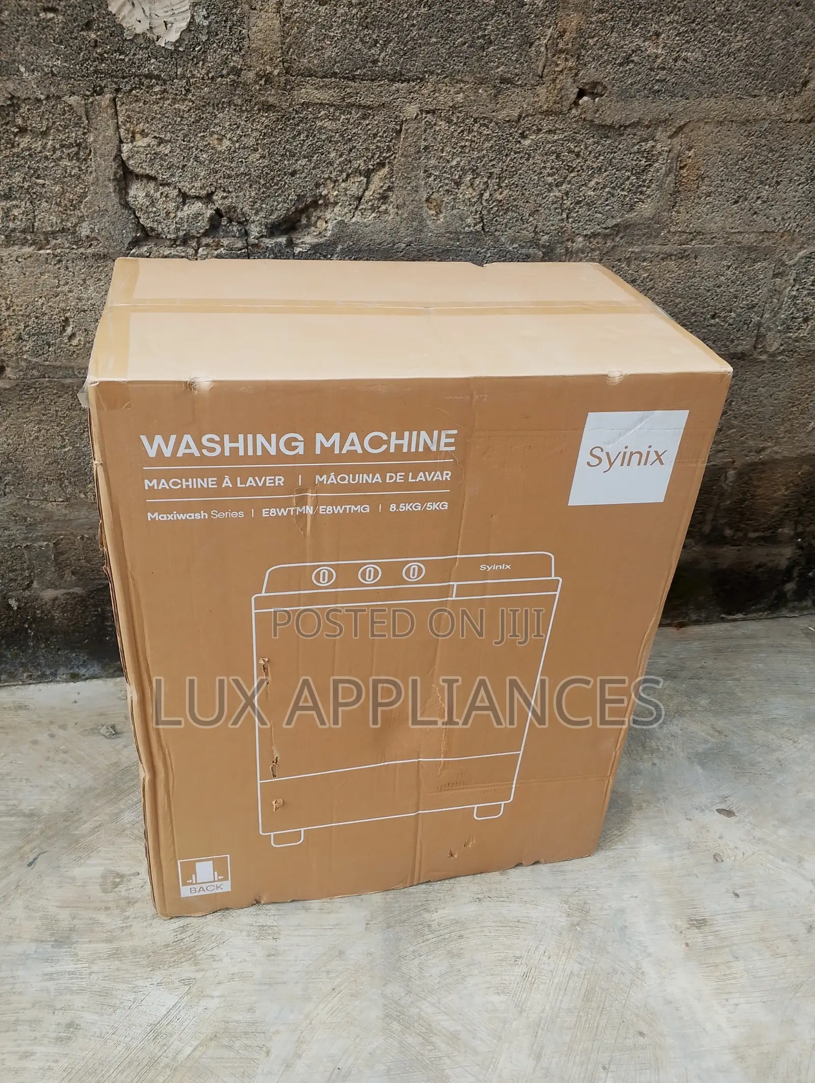 Syinix 8.5kg Twin Tub Washer for Heavy Laundry Loads