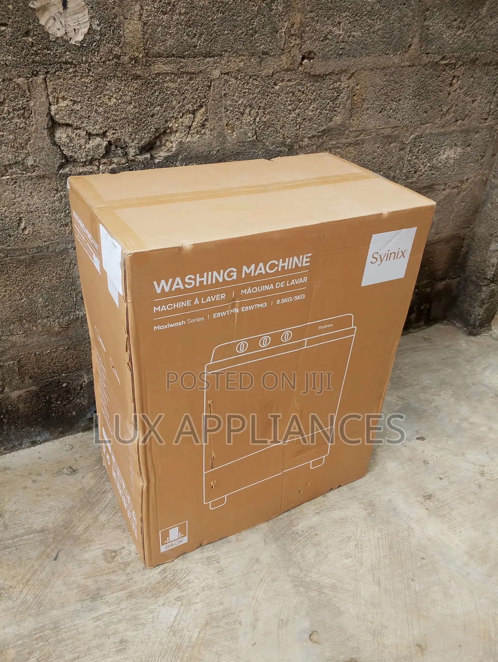 Syinix 8.5kg Twin Tub Washing Machine for Modern Homes