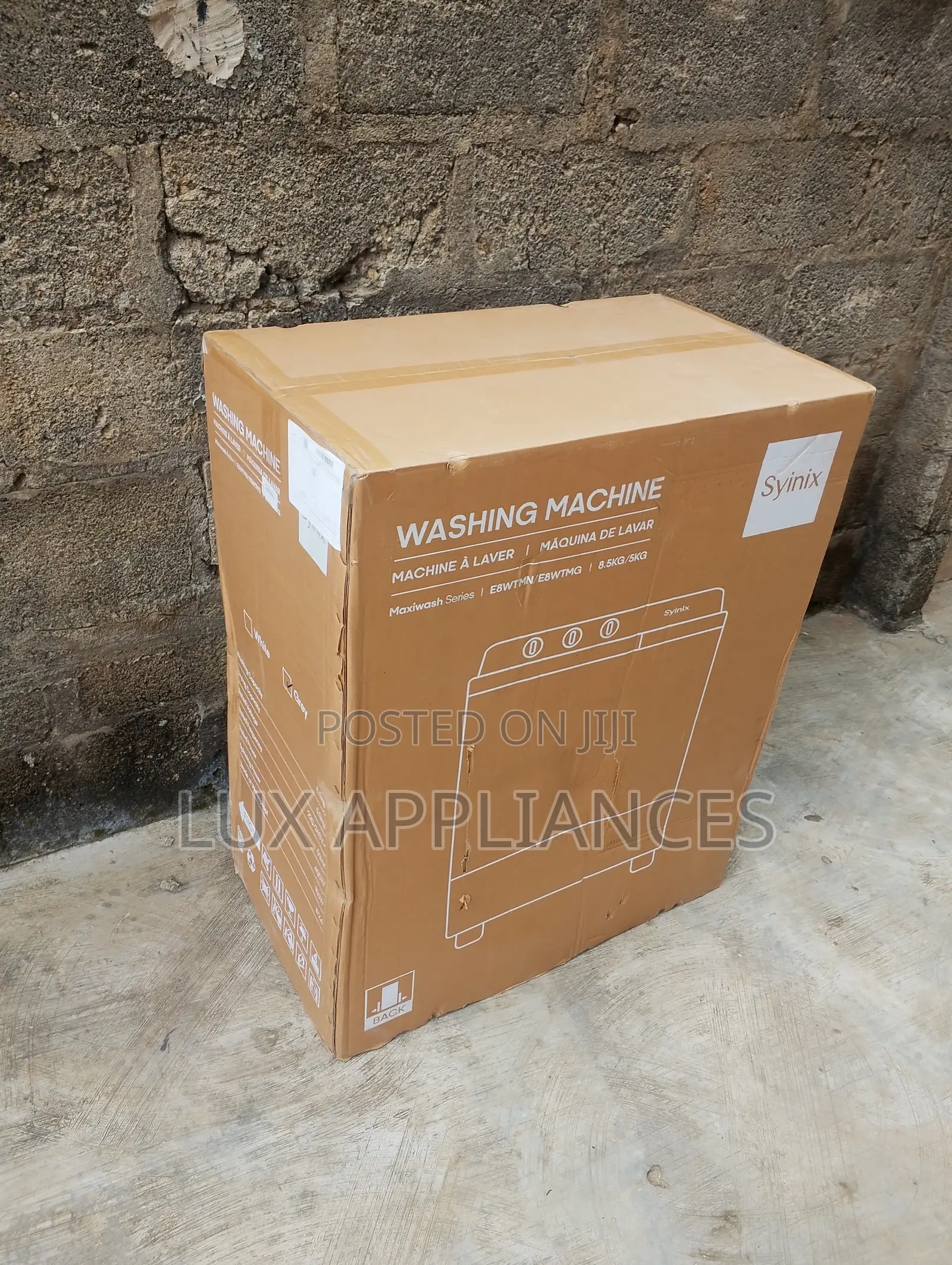 Syinix 8.5kg Twin Tub Washer for Comfortable Laundry