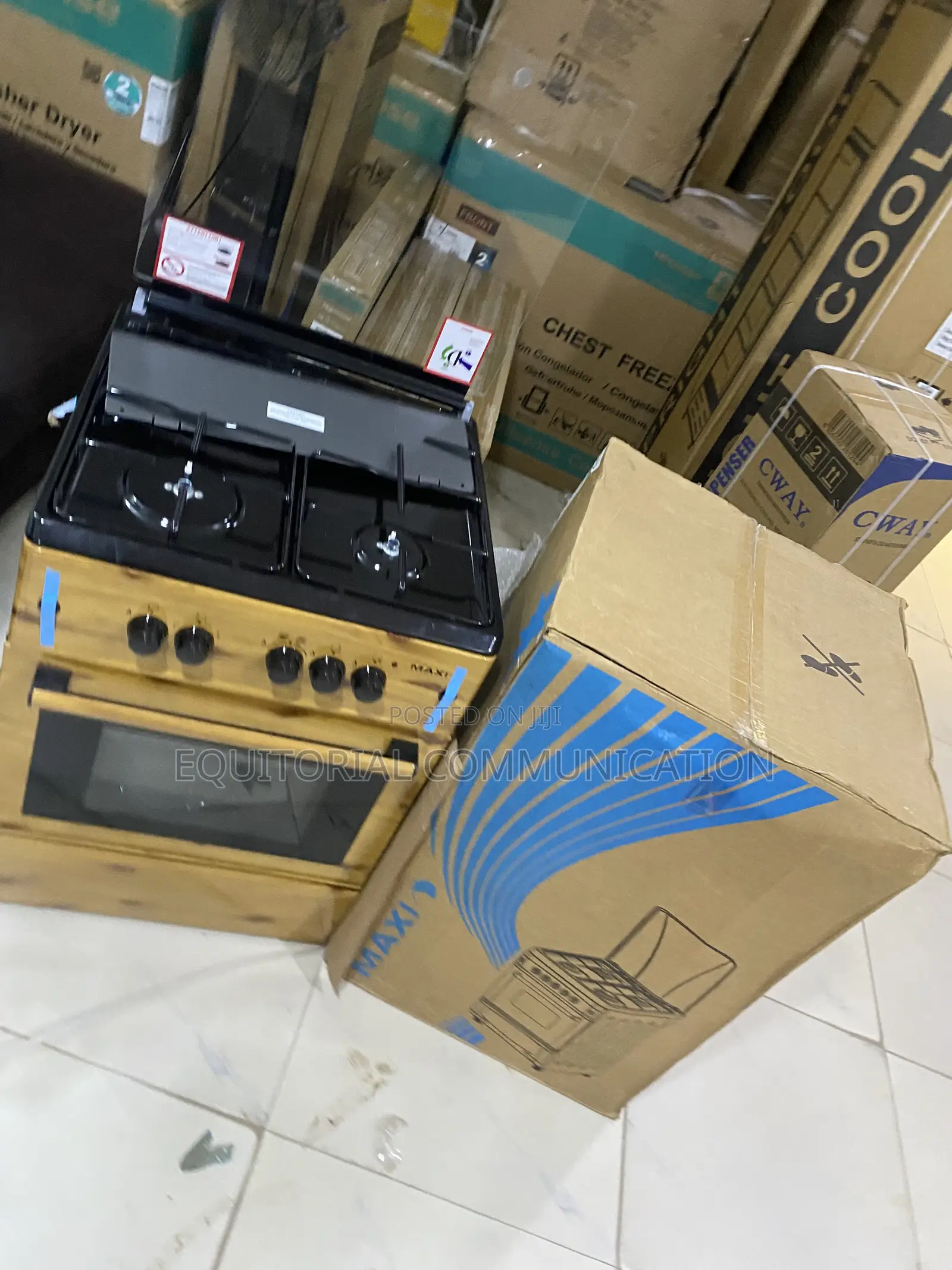 Maxi 6060 3B+1P Home Cooker With Oven