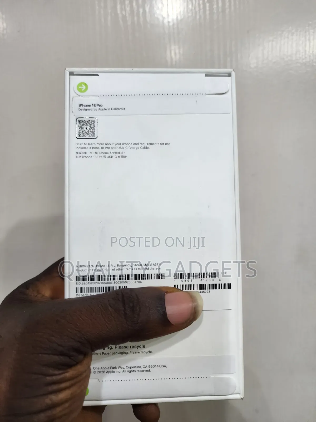 New Apple iPhone 18 Pro 512 GB