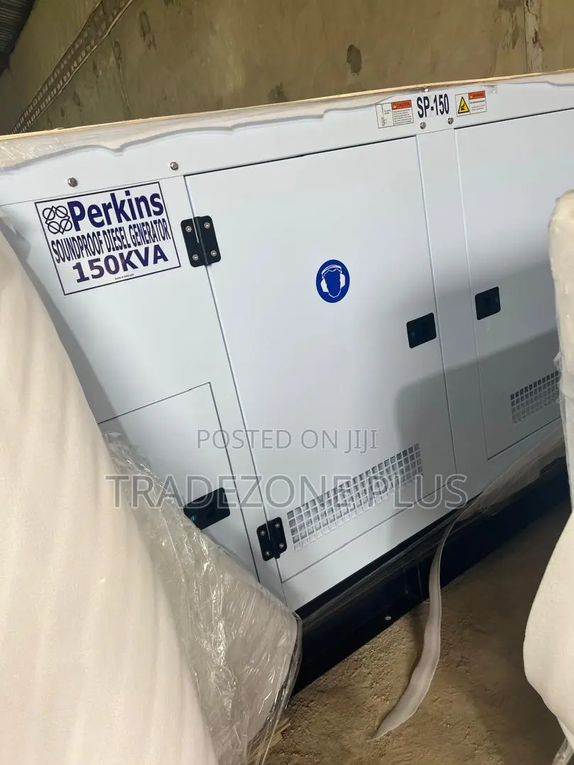 Original Perkins 150kVA Soundproof Power Generator