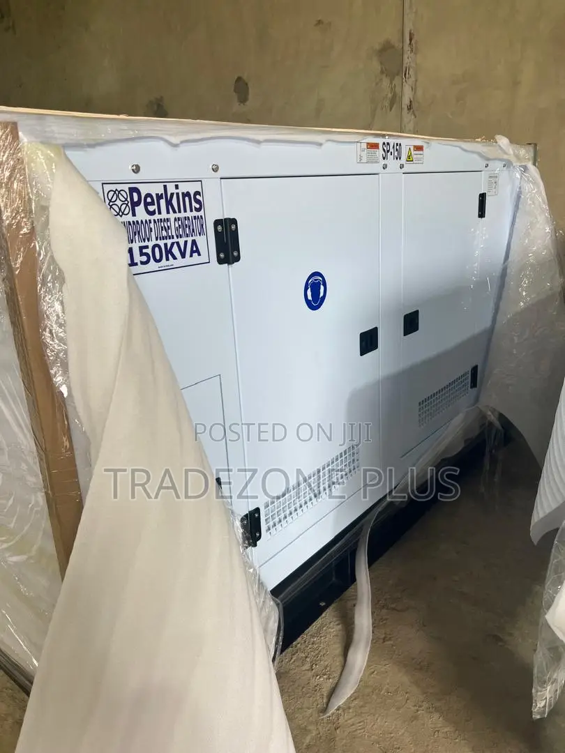 Original Perkins 150kVA Soundproof Power Generator